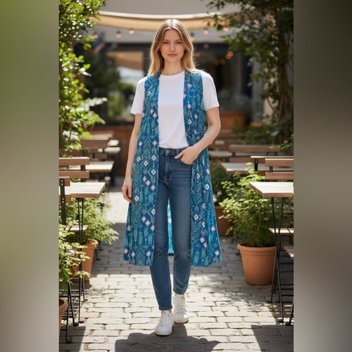 Lularoe joy duster sleeveless - joy,